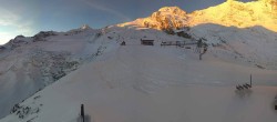Archived image Webcam Saas Fee - Längfluh Glacier 06:00