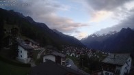 Archiv Foto Webcam Grächen - Egga 19:00