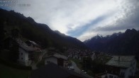 Archiv Foto Webcam Grächen - Egga 17:00