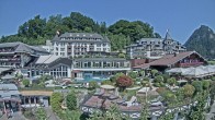 Archived image Webcam Fuschl am See: View Hotel Ebners Waldhof 13:00