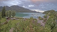 Archiv Foto Webcam Blick Fuschlsee von Hotel Waldhof 03:00