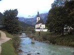 Archived image Webcam Ramsau - Berchtesgaden - View to the St. Sebastian Church 06:00