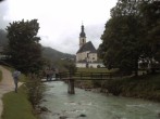 Archiv Foto Webcam Ramsau bei Berchtesgaden - Ortskirche St. Sebastian 13:00