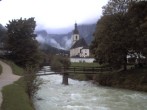 Archiv Foto Webcam Ramsau bei Berchtesgaden - Ortskirche St. Sebastian 08:00