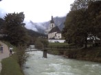 Archiv Foto Webcam Ramsau bei Berchtesgaden - Ortskirche St. Sebastian 09:00