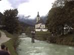 Archiv Foto Webcam Ramsau bei Berchtesgaden - Ortskirche St. Sebastian 11:00