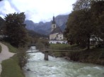 Archiv Foto Webcam Ramsau bei Berchtesgaden - Ortskirche St. Sebastian 15:00