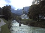 Archiv Foto Webcam Ramsau bei Berchtesgaden - Ortskirche St. Sebastian 17:00
