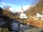 Archived image Webcam Ramsau - Berchtesgaden - View to the St. Sebastian Church 07:00