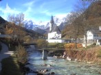 Archived image Webcam Ramsau - Berchtesgaden - View to the St. Sebastian Church 09:00