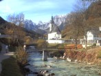 Archiv Foto Webcam Ramsau bei Berchtesgaden - Ortskirche St. Sebastian 09:00
