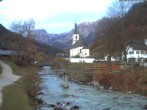 Archiv Foto Webcam Ramsau bei Berchtesgaden - Ortskirche St. Sebastian 05:00
