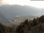 Archiv Foto Webcam Cardada Cimetta Seilbahn 13:00