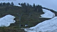 Archiv Foto Webcam Skigebiet Kåbdalis: Talbereich 14:00