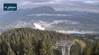 Archiv Foto Webcam St. Johann in Tirol: Bergstation Harschbichl 06:00