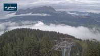 Archiv Foto Webcam St. Johann in Tirol: Bergstation Harschbichl 07:00