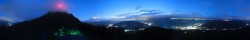 Archived image Webcam St. Johann: Top Station Harschbichl 19:00
