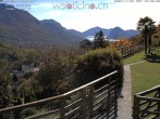Archived image Webcam Lugano San Salvatore - View to Lugano 11:00