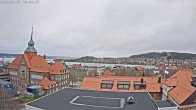 Archiv Foto Webcam Östersund: Blick aufs Rathaus 13:00