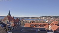 Archiv Foto Webcam Östersund: Blick aufs Rathaus 09:00