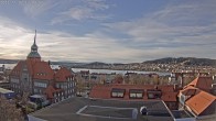 Archiv Foto Webcam Östersund: Blick aufs Rathaus 11:00