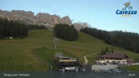 Archived image Webcam Carezza: Base Station King Laurin 00:00