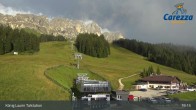 Archiv Foto Webcam Carezza: Talstation König Laurin 18:00