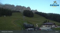 Archiv Foto Webcam Carezza: Talstation König Laurin 20:00