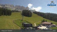 Archiv Foto Webcam Carezza: Talstation König Laurin 12:00