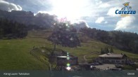 Archiv Foto Webcam Carezza: Talstation König Laurin 09:00