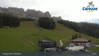 Archived image Webcam Carezza: Base Station King Laurin 12:00