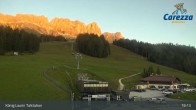 Archived image Webcam Carezza: Base Station King Laurin 00:00