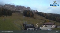 Archiv Foto Webcam Carezza: Talstation König Laurin 04:00