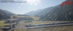 Archived image Webcam Obertilliach biathlon centre 08:00