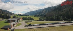Archiv Foto Webcam Obertilliach Biathlonzentrum 11:00