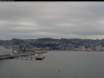 Archiv Foto Webcam Trondheim - Hafen 19:00