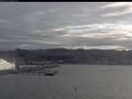 Archiv Foto Webcam Trondheim - Hafen 17:00