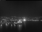 Archiv Foto Webcam Trondheim - Hafen 23:00