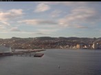 Archiv Foto Webcam Trondheim - Hafen 09:00