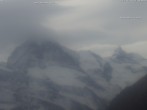 Archiv Foto Webcam 4 Vallées: Blick Richtung Dent Blanche und Matterhorn 09:00