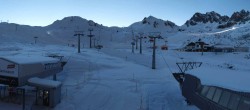 Archived image Webcam Samnaun Alp Trida: Base Station Viderjoch 16:00