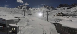 Archiv Foto Webcam Samnaun Alp Trida: Talstation Viderjochbahnen 01:00