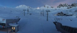 Archiv Foto Webcam Samnaun Alp Trida: Talstation Viderjochbahnen 05:00