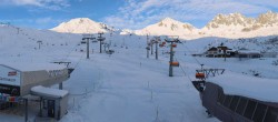 Archiv Foto Webcam Samnaun Alp Trida: Talstation Viderjochbahnen 08:00