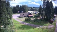 Archiv Foto Webcam Kniebis Loipen und Hütte 15:00