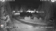 Archiv Foto Webcam Kniebis Loipen und Hütte 01:00