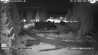 Archiv Foto Webcam Kniebis Loipen und Hütte 03:00