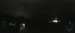 Archived image Webcam Schöneben ski resort: View base station Höllental 23:00