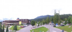 Archiv Foto Webcam Ehrwald: Talstation Tiroler Zugspitzbahn 13:00