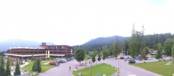 Archiv Foto Webcam Ehrwald: Talstation Tiroler Zugspitzbahn 15:00